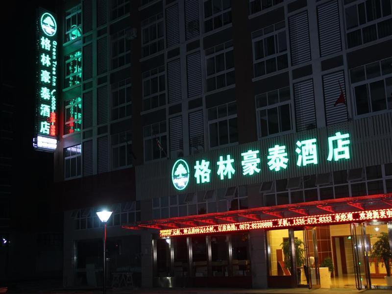 Greentree Inn Zhejiang Jiaxing Zhongan Business Hotel Exterior foto