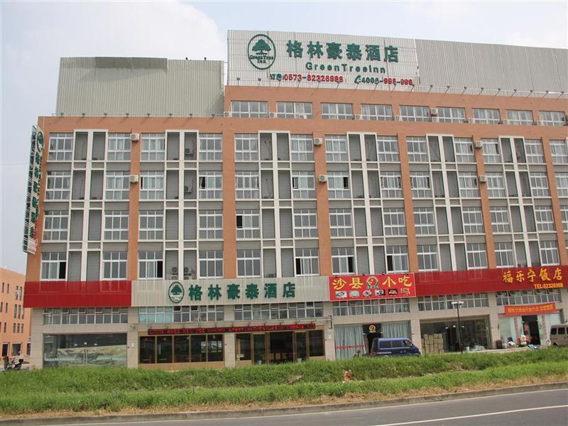 Greentree Inn Zhejiang Jiaxing Zhongan Business Hotel Exterior foto