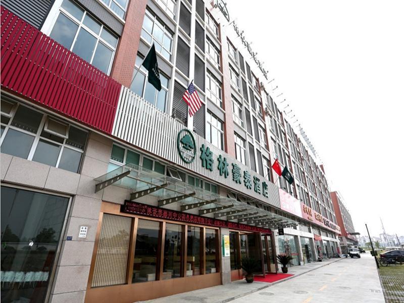 Greentree Inn Zhejiang Jiaxing Zhongan Business Hotel Exterior foto
