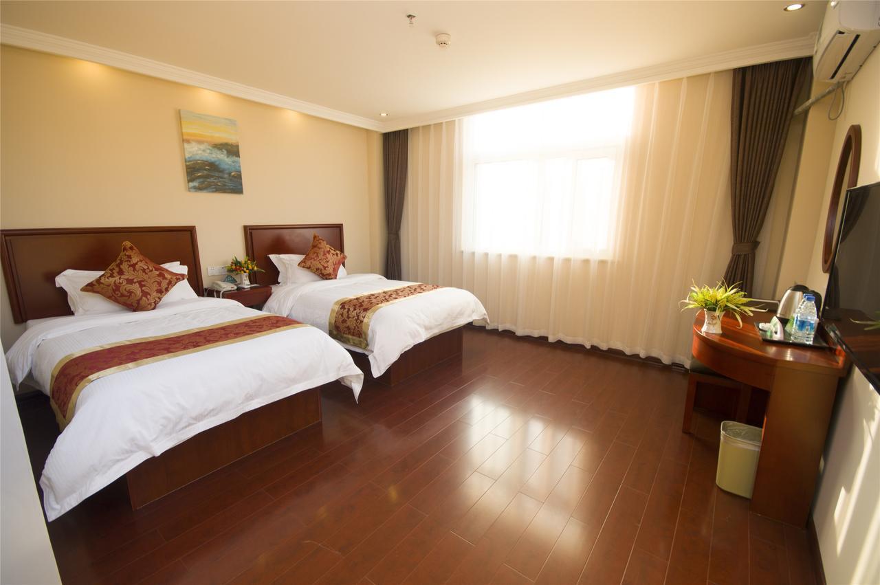 Greentree Inn Zhejiang Jiaxing Zhongan Business Hotel Exterior foto