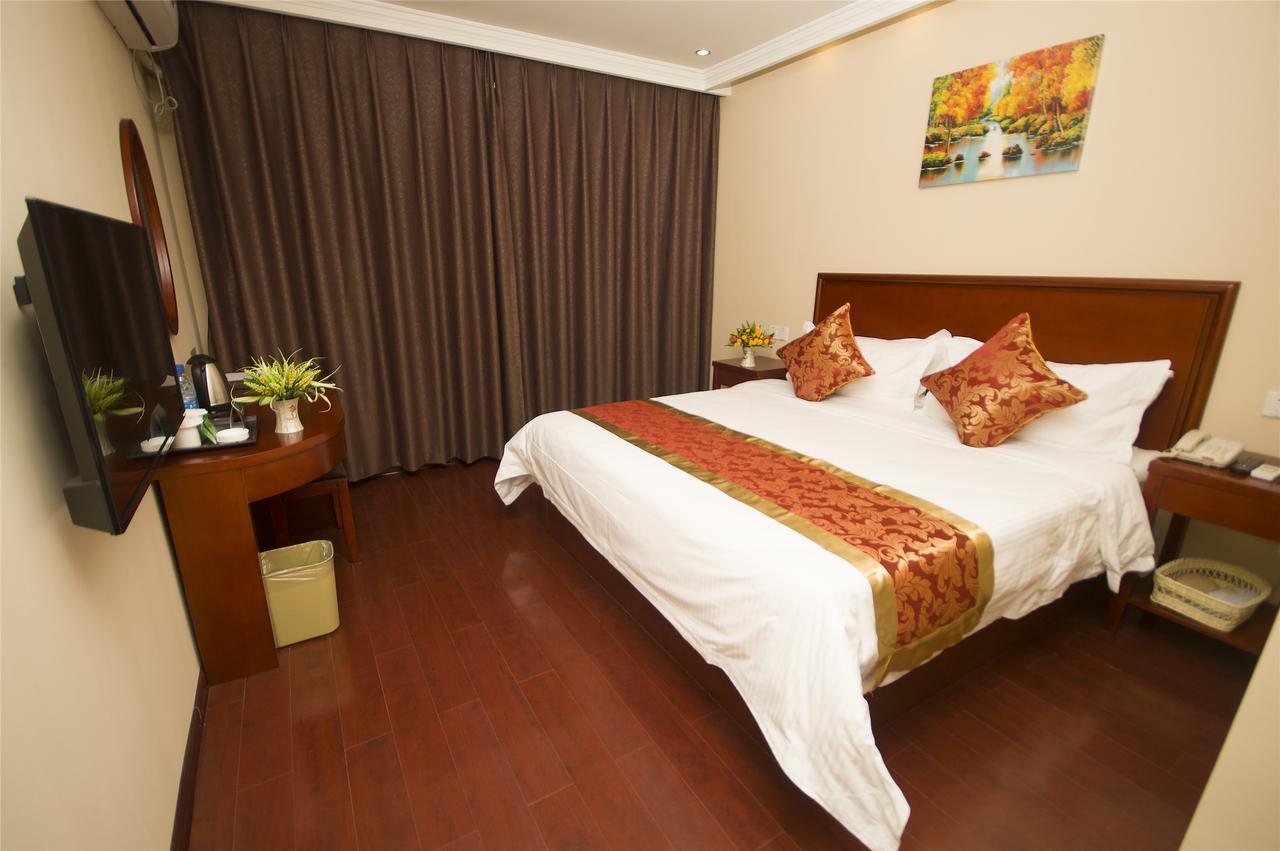 Greentree Inn Zhejiang Jiaxing Zhongan Business Hotel Exterior foto
