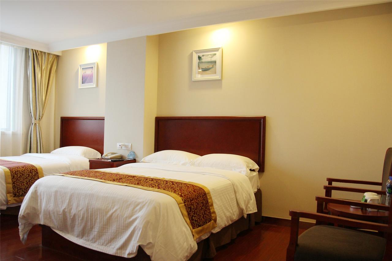 Greentree Inn Zhejiang Jiaxing Zhongan Business Hotel Exterior foto