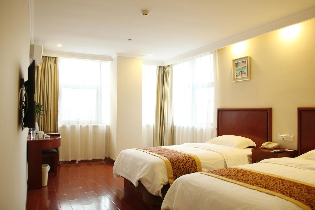 Greentree Inn Zhejiang Jiaxing Zhongan Business Hotel Exterior foto